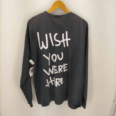 アストロワールド ASTROWORLD WISH YOU WE RE HERE オーバーサイズロングスリーブTシャツ メンズ import:XL